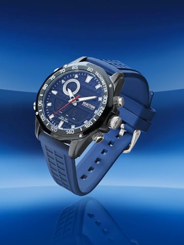 Image of Kenneth Cole Reaction Digi-Analog Blue Dial Watch for Men - KRWGP0070603