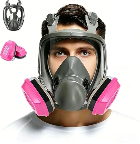 Silicone Full Facepiece with Dual Filters