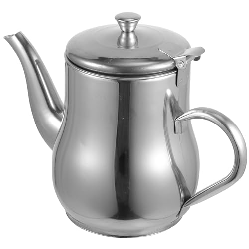 Imagen de Beavorty Aceitera de Acero Inoxidable 710 Ml Colador Integrado