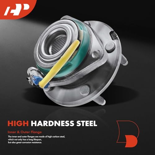 A-Premium 2 x Rear Wheel Bearing and Hub Assembly with ABS & 5-Lug Compatible with Chevrolet Corvette 2009 2010 2011 2012 2013 by A-Premium - Image 3