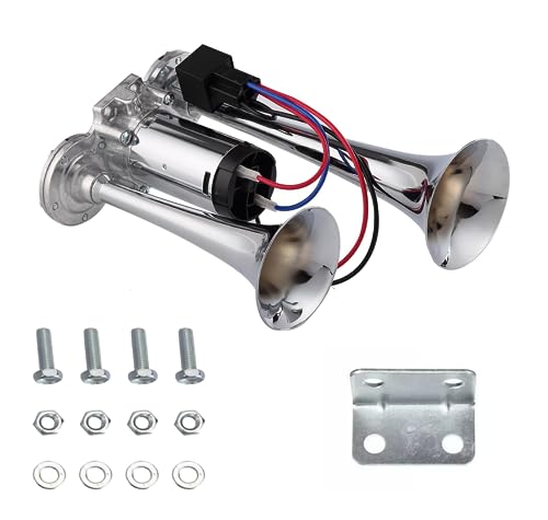Upgraded 600DB Train Horn for Truck, 12V Super Loud Electric