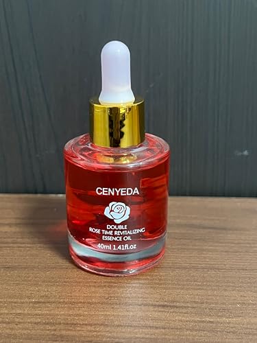 Generic CENYEDA_,Rose oil for cosmetic purposes Natural Massage Oils for Nails, Hair, Body, Face Moisturizing Skincare Oil Serum All Types 40ml