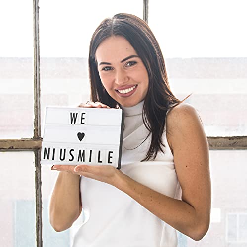 Niusmile Teeth Whitening Toothpaste | Activated Charcoal And Coconut Oil | Natural And Organic | Fluoride Free | Peppermint #TOP1