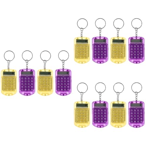 Calculadora mini portátil para estudiantes y comercio con llavero práctico DOITOOL 7