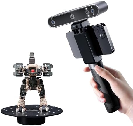 Bild 9 - Revopoint POP 3 Plus 3D-Scanner für 3D-Druck, Handscanner mit 0,04mm hoher Präzision, Vollfarbscan für mittlere Objekte, Kompatibel mit Android/iOS/Win10&11/macOS, Erweitert