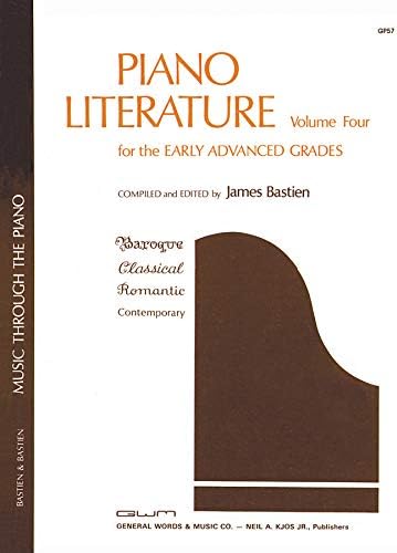 Piano Literature Volume 4