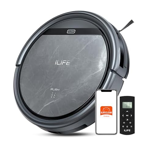 ILIFE V5s Max Robot Vacuum, 4000Pa Strong Suction, Gyro Navigation — $89.99 (31% off)