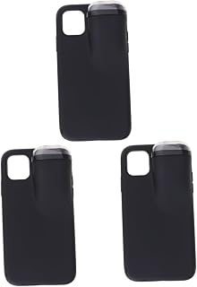 Hemobllo 3Pcs 2 1 Capas De Fone De Ouvido Capa De Telefone Móvel Acessórios Bling Protetor De Telefone Acessórios De Fone De Ouvido Capas De Telefone Tpu Capa Protetora Manga Fone De