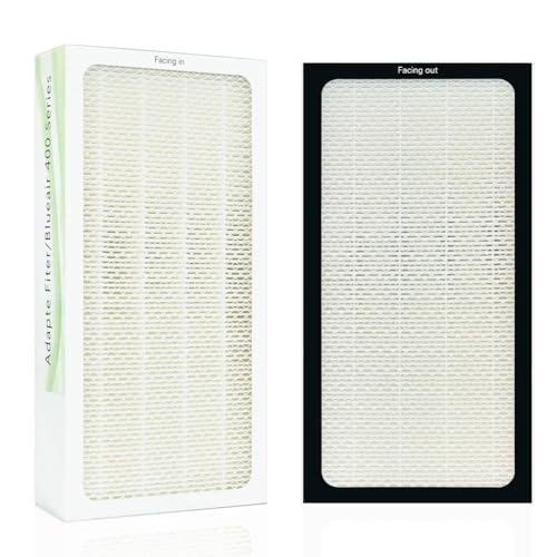 Image of sieloonger 400 Series Replacement Air Filter Compatible with BLUEAIR Classic 400 Series AIR Purifier 480i 402 403 405 410 450E 455EB,H13 True HEPA Filtration High-efficiency Activated Carbon,2-Pack