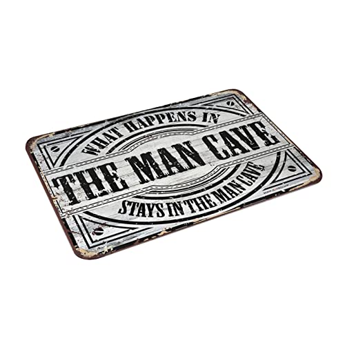 Tapis de sol Man Cave 50x80 cm pour bureau et cave de loisirs - 4