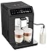 KRUPS Evidence One Kaffeevollautomat mit Milchschlauch, One-Touch-Cappuccino, 12 Getränkespezialitäten, 2-Tassen-Funktion, Farbdisplay, Kaffeemaschine, TÜV-Siegel, Schwarz, EA895N10