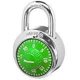 Master Lock 1505D Locker Lock Combination Padlock, 1 Pack, Colors May Vary