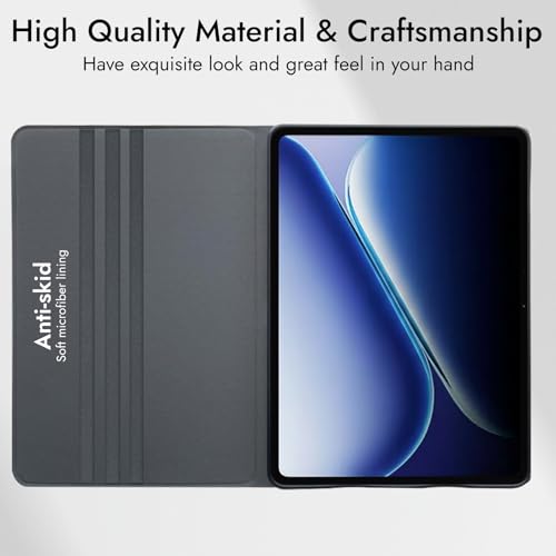 Image of Robustrion Cover for OnePlus Pad Go 2 12.1 inch Cover Case, Deer Cover Case for OnePlus Pad Go 2 Tablet Cover [Auto Sleep Wake Support] - Grey