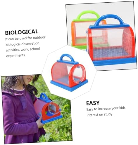 Hohopeti 1 Set Observation Box Portable Tool kit Kids Tools Container Equipment Multifunction Child 9