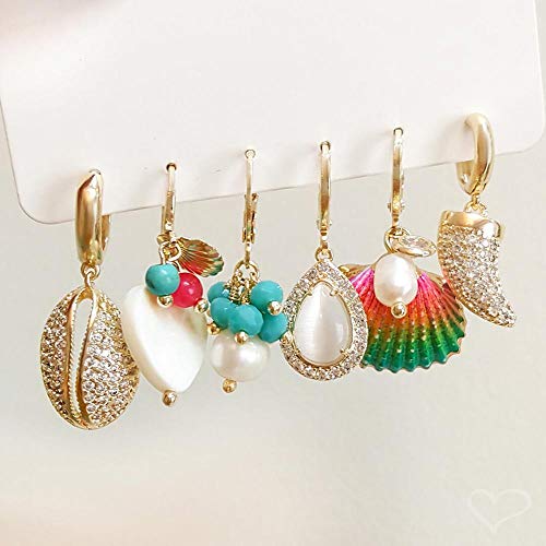 Brinco Piuka Argolinha Rayani Dente Zircônia Cristal Folheado A Ouro 18k.