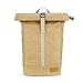 Produktbild Rolltop Rucksack aus Papier mit Laptopfach, urban Daypack - für Büro, Uni und Freizeit, wasserfest, nachhaltig und vegan