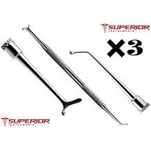 3 Pcs Dental Ball Burnisher 27/34 Composite Amalgam Plastic Filling Restorative Instruments
