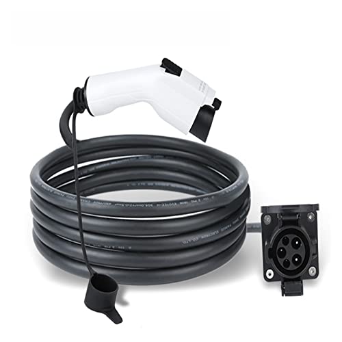 LXSWY elektroauto ladekabel 32 A SAE J1772 Ladeverlängerungskabel EV-Ladekabel Typ 1 Verlängerung for Elektrofahrzeuge 5 m Kabelstecker