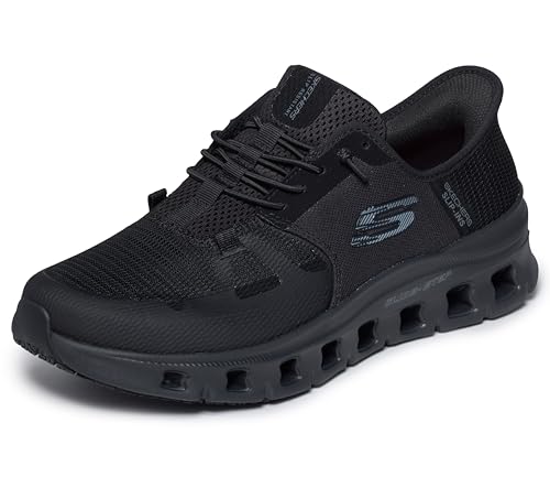 Skechers Men's Slip-Resistant Glide-Step Pro Slip-ins Work Sneakers,...