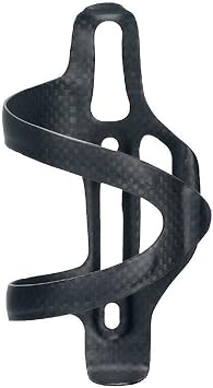 3K Carbon Fibre Water Bottle Cage, T700 Lightweight Bicycle Holder with Right Side Open Design, 18g Ultra-Light for Road MTB Folding BikesMatte