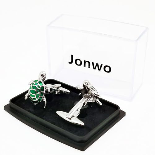 Green Turtle Men's Cufflinks for Wedding Daily French Cuff Tuxedo Shirt In Gift Box Brass Metal Shirt Buttons Cufflinks Jewelry Anniversary3
