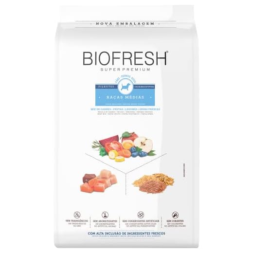 Ração Biofresh Super Premium Filhote Médio 3kg