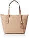 MICHAEL Michael Kors Jet Set Top-Zip Tote (Oyster)