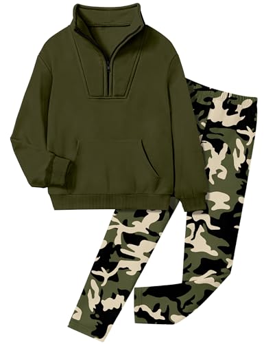 Dearnow Girls Clothes Size 8-10 Fall Winter Outfits 2 Piece Clothing Sets