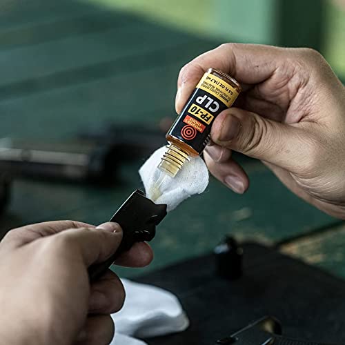 Otis Technology Universal Pistol Cleaning Kit (4 Bore Brushes, 2 Cables, Patches, Obstruction Remover, Lubricant, Soft Case) And 100 3" Cleaning Patches #TOP5