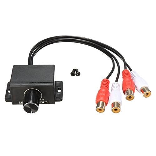 YONGYAO Auto-Endstufe Lautstärkeregler Lautstärkeregler Regler RCA Eingang/Ausgang