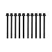 DNJ HBK297 Head Bolt Kit for 1996-2000 / Honda / 1.6L / L4 / 16V / SOHC / 97cid / D16Y5, D16Y7, D16Y8 / [VTEC]