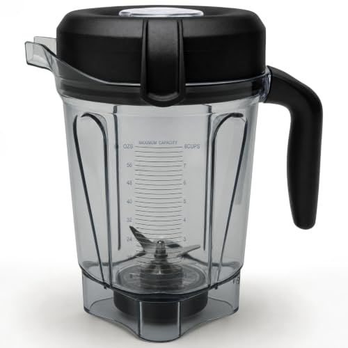 Premium Nylon Base 64oz Low Profile Blender Pitcher Compatible with