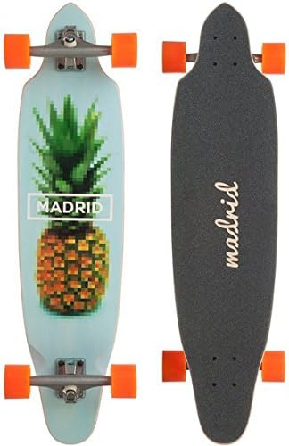 Madrid Squid Pineapple Complete Longboard Skateboard New