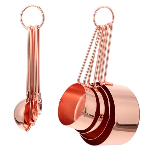 WATIIFUFU 8pièces Mesurettes Acier Inoxydable Pour Cuisine Cuillères à Lait Poudre Café Ustensiles De Pâtisserie