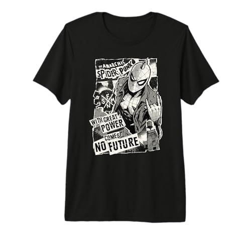 Spider-Man T-shirt punk Marvel pour un style streetwear en concert