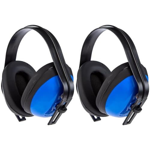 BGS 3623 | Kapsel-Gehörschutz | Lärmschutz | Schutz-Kopfhörer | SNR 26 db | EN 352-12002 (Packung mit 2)