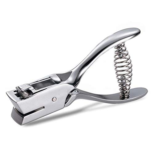 Pince perforatrice ovale en métal pour scrapbooking et étiquettes