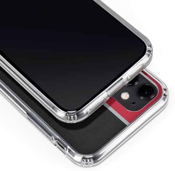 Skinit Clear Phone Case Compatible with iPhone 11 - Officially Licensed Ohio State University OSU Buckeyes Split Design