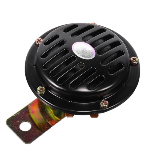 Image of IMIKEYA Automobile Speaker Dl125g Alloy Black 12v Loud Horn for Scooters