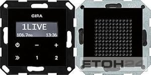 Gira Unterputz Radio RDS System 55