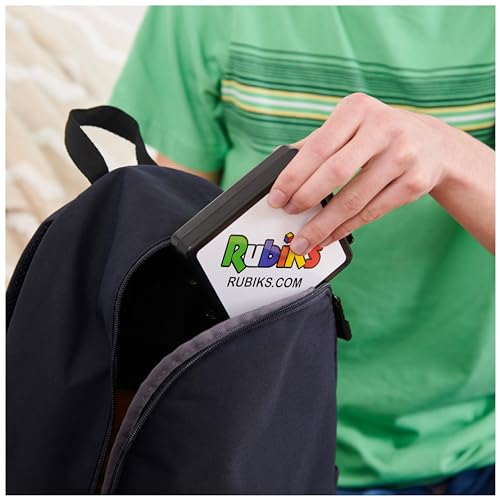 Rubik's Cube - Rubiks Race Version Voyage - Jeu De Société Classique 3X3 Rubiks Cube - Stratégie Ultime Face à Face - Facile À Transporter - Jeu Casse-Tête Adulte Et Enfant - Jouet Enfant 7 Ans Et +