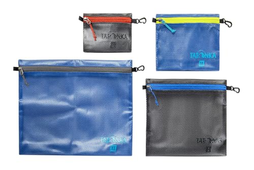 Preisvergleich Produktbild Tatonka Reißverschlusstasche Zip Pouch - Flache, wasserfeste und durchsichtige Dokumententasche in verschiedenen Größen (S, M, L, XL) oder als Set