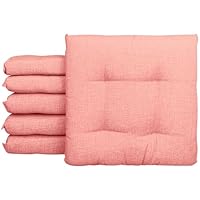 Set Cuscini Cucina Geometrici Il Gruppone - 6 Pezzi 40x40 Cm, Cotone, Made In Italy, Con Lacci - Foto 2