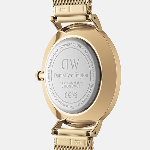 Daniel Wellington Men Black Round Analogue Watch- DW00100713K - Image 4