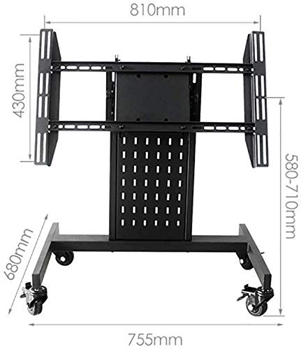 Soporte móvil universal para TV de piso miniatura 2