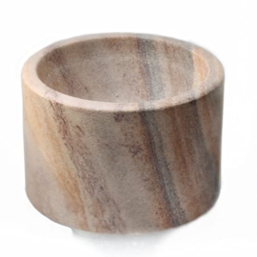 Savon 1381KA Stone Incense Stick Holder Burner Candle Stand Round Modern Minimalist Geometric Art Deco thumb #7