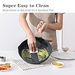 Kordisen Nonstick Frying Pan, 12.5 Inch Large Skillet, Granite Cooking Pan, Healthy and Non Toxic, Induction Compatible, PFOA Free - Image 4