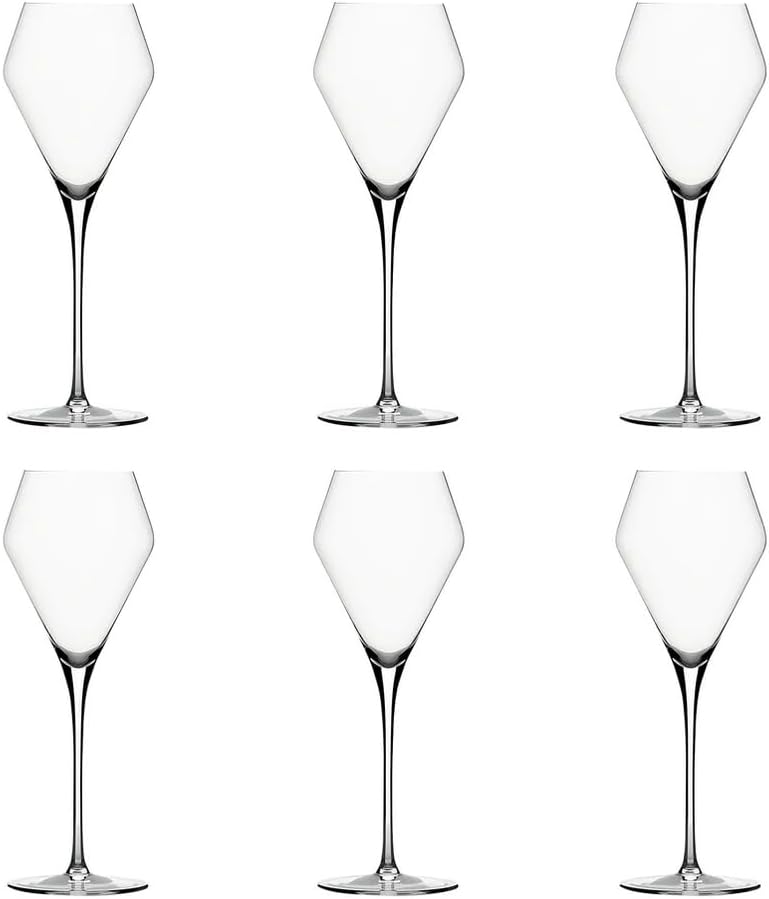 Zalto Denk'Art - Juego de 6 copas de vino de cristal sopladas a mano para postre