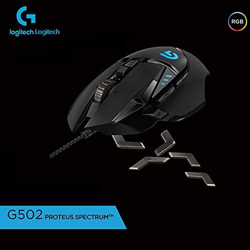New! Tensay Wired Gaming RGB Mouse 12000DPI Programmable Mice, Ergonomic Design of Mouse Game Partner Comfort Touch More Fun in Playing Games