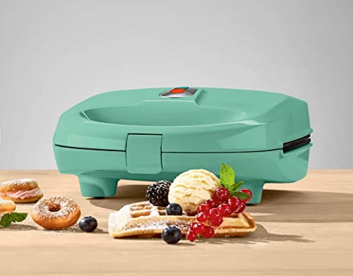 3 in 1 Waffeleisen Silvercrest Waffeln Automat Wechselplatten Donuts Maker aus rostfreiem Edelstahl – Bild 3
